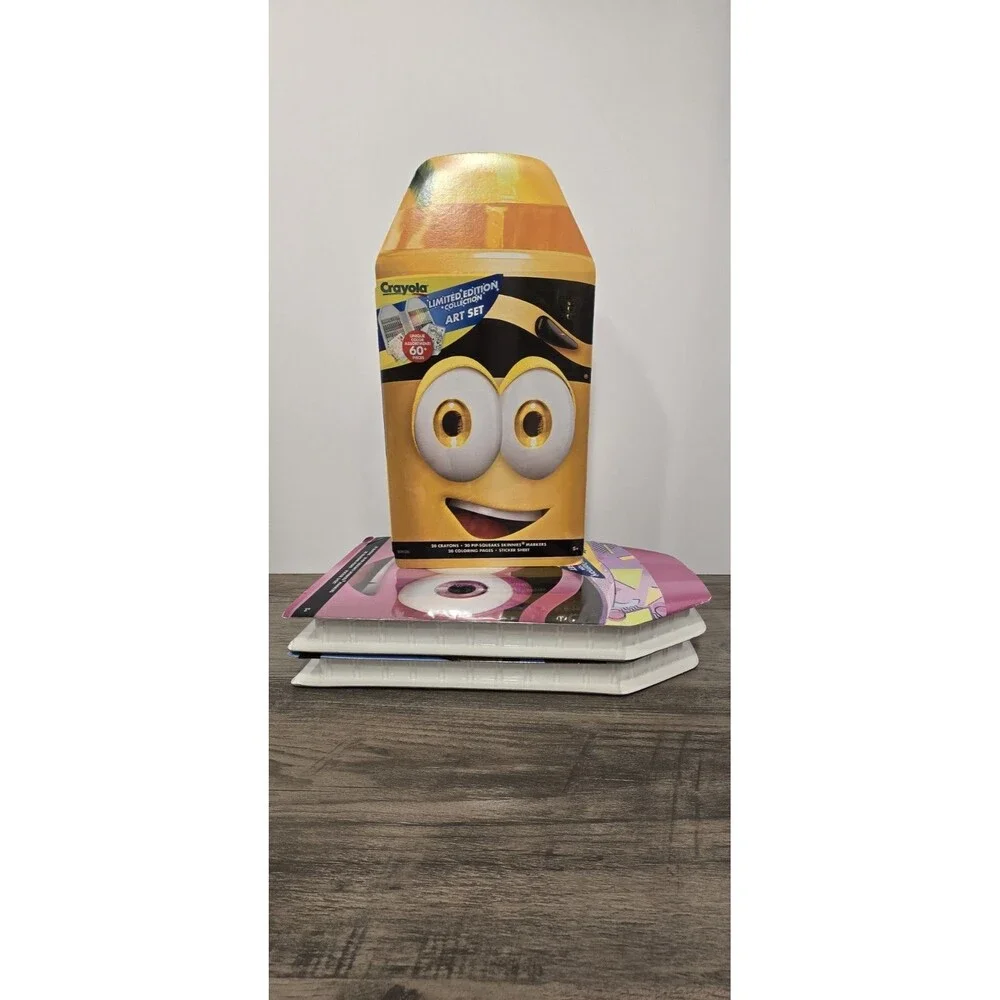 Crayola Crayons Limited Edition Collection Art Set of 3 Angie, Dan D, Mully